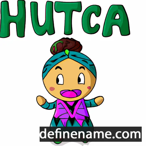 Huitaca cartoon