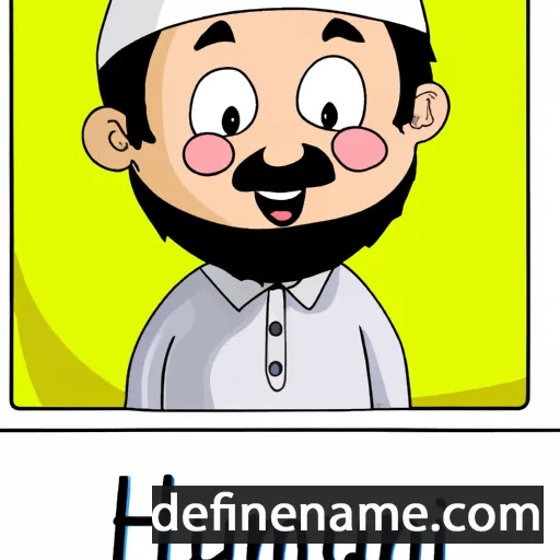 cartoon of the name Humayun