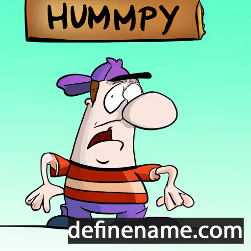 cartoon of the name Humfroy