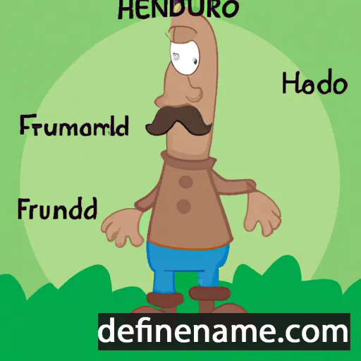 Hunfredo cartoon