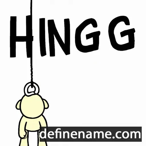 Hung cartoon