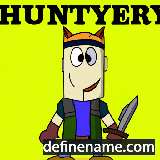 Huntyr cartoon