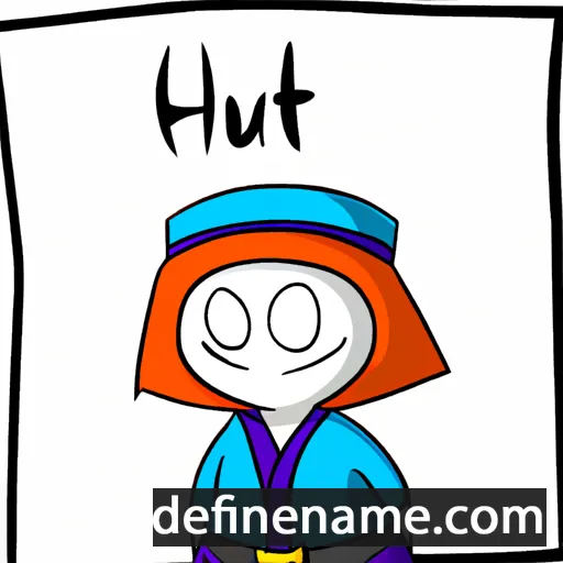 cartoon of the name Hurit