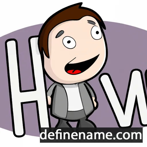 Huwcyn cartoon