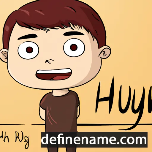 Huynh cartoon