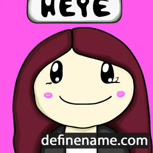 Hye-in cartoon