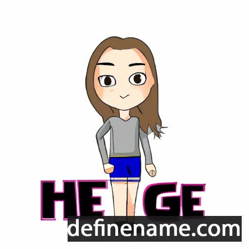 Hye-jeong cartoon