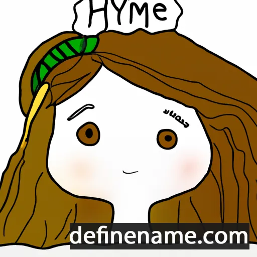 Hye-mi cartoon