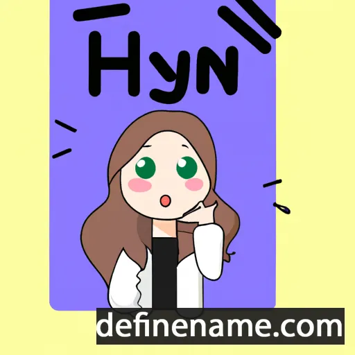 Hyo-jin cartoon