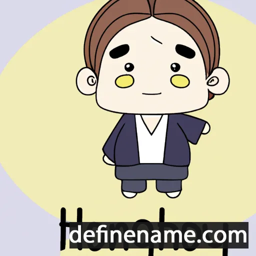 Hyomyong cartoon