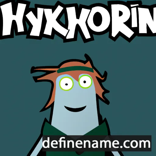 cartoon of the name Hyrrokkin