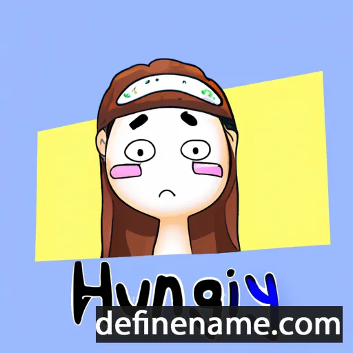 Hyun-jeong cartoon