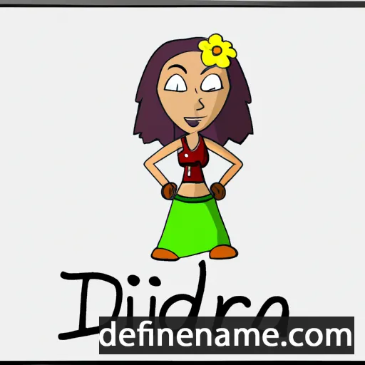 cartoon of the name Idaira