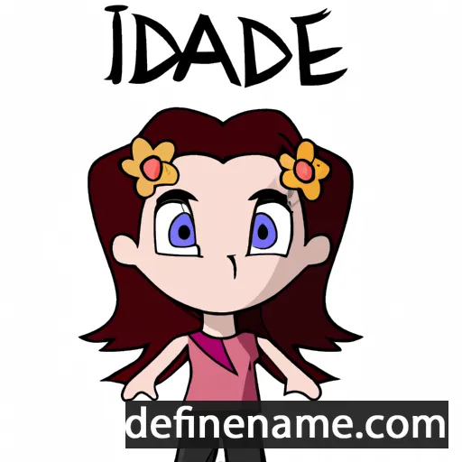 cartoon of the name Idalie