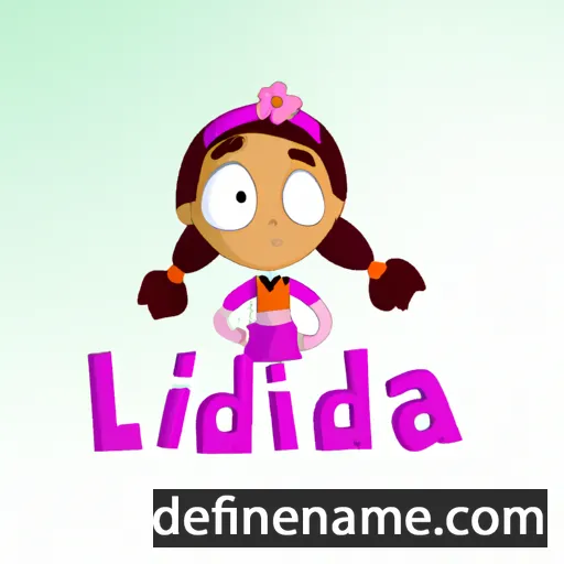 cartoon of the name Idalinda