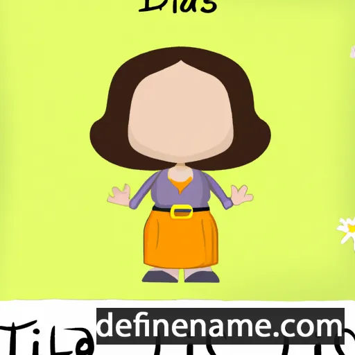 cartoon of the name Idalis