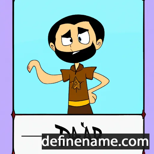 cartoon of the name Idar