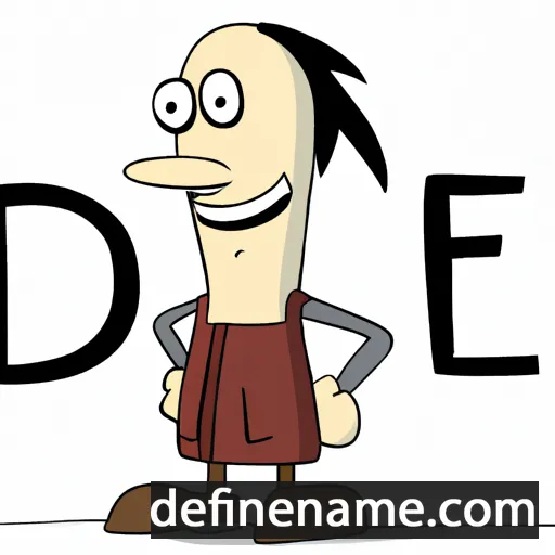 cartoon of the name Idder