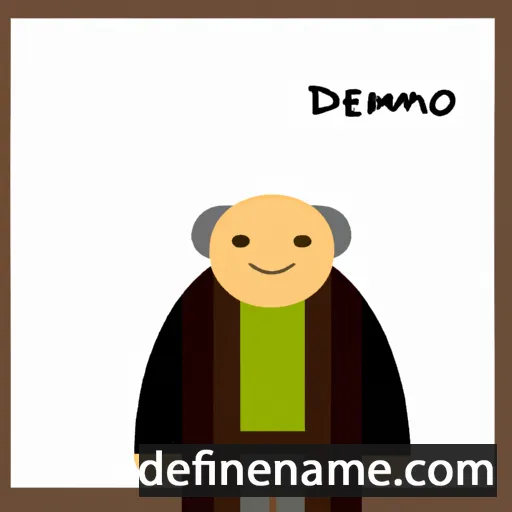 cartoon of the name Idomeneo