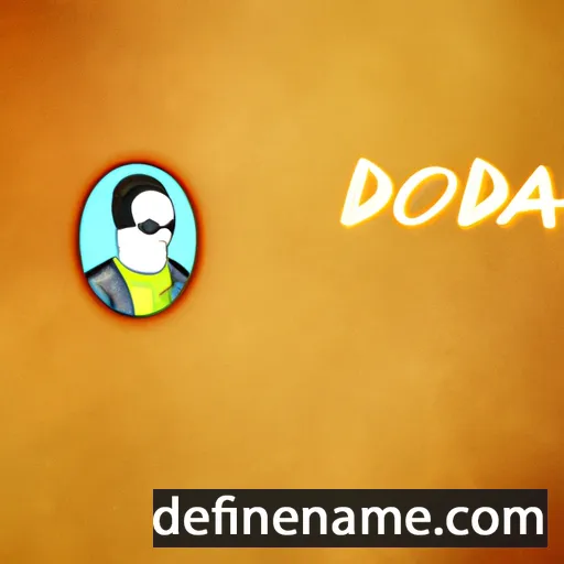 cartoon of the name Idora