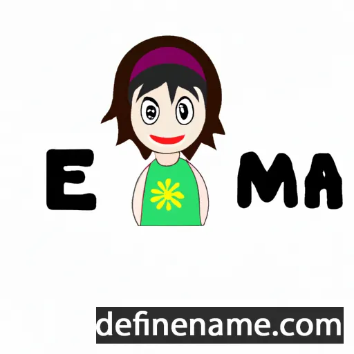 cartoon of the name Iemima