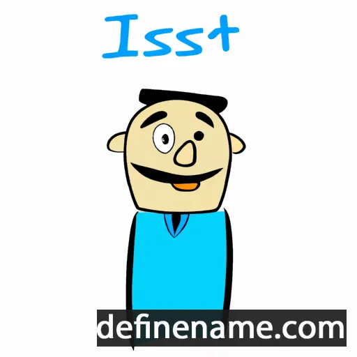 cartoon of the name Iestin