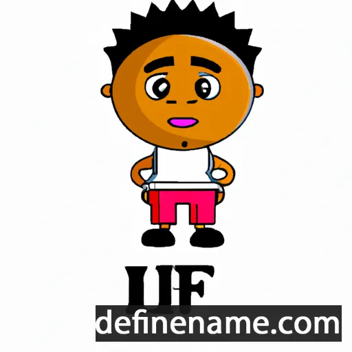 cartoon of the name Ife