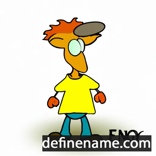 cartoon of the name Igney