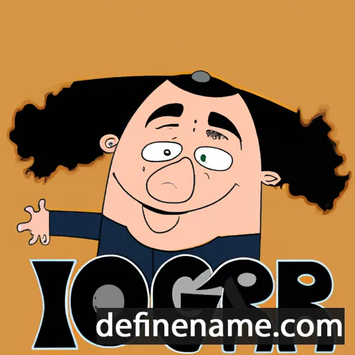 cartoon of the name Igòr