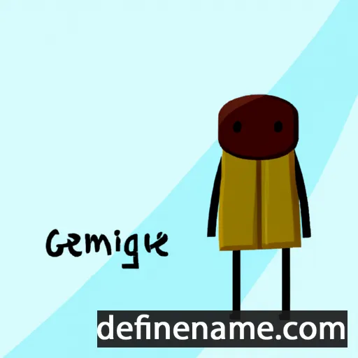 cartoon of the name Igunikeme