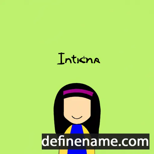 cartoon of the name Iintariina