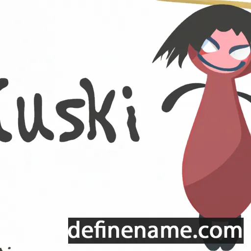 cartoon of the name Iisku