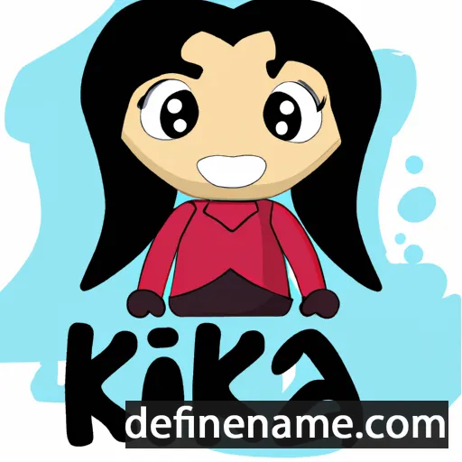 cartoon of the name Ika