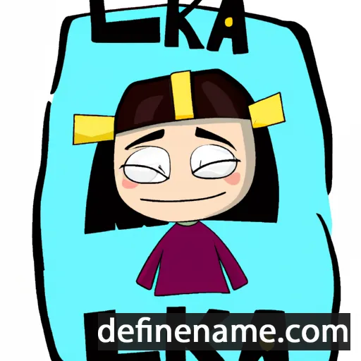 cartoon of the name Ika