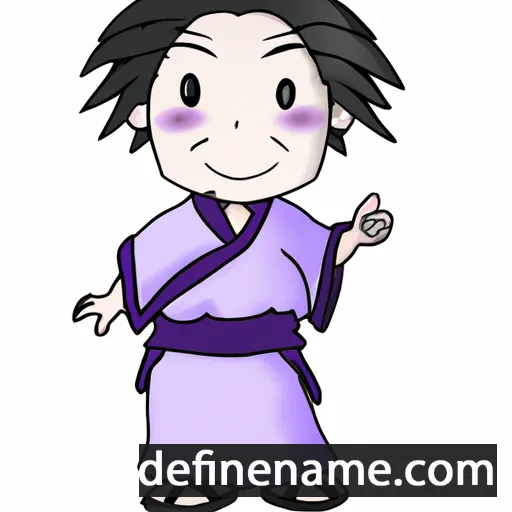 cartoon of the name Ikuo