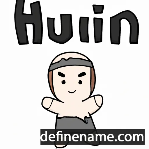 cartoon of the name Il-hun