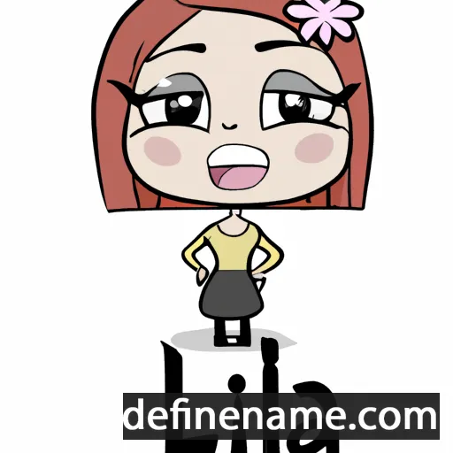 cartoon of the name Ila