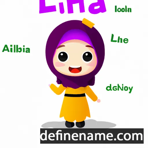 cartoon of the name Ilaha