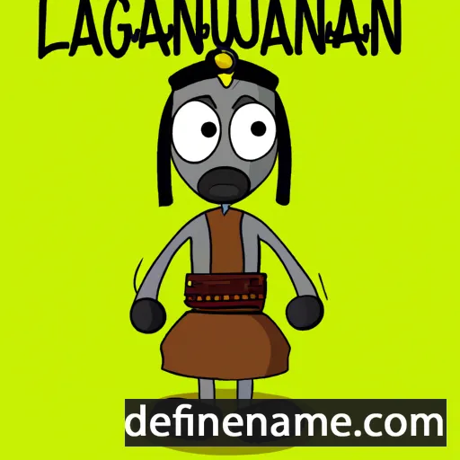 cartoon of the name Ilangkumaran