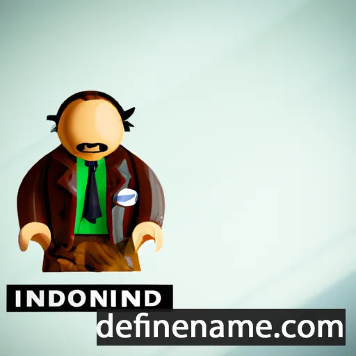 cartoon of the name Ildebrando