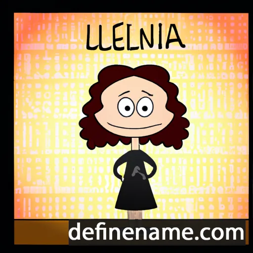 Iliena cartoon