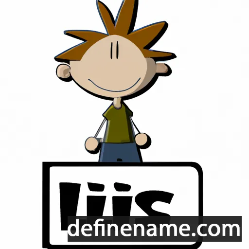 cartoon of the name Ilies