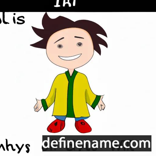 Ilijah cartoon