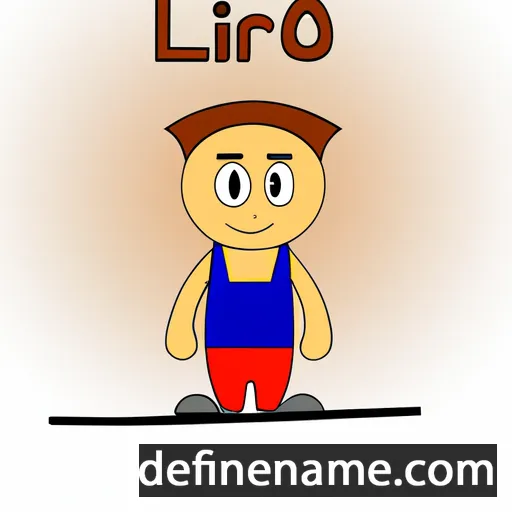 cartoon of the name Ilirio