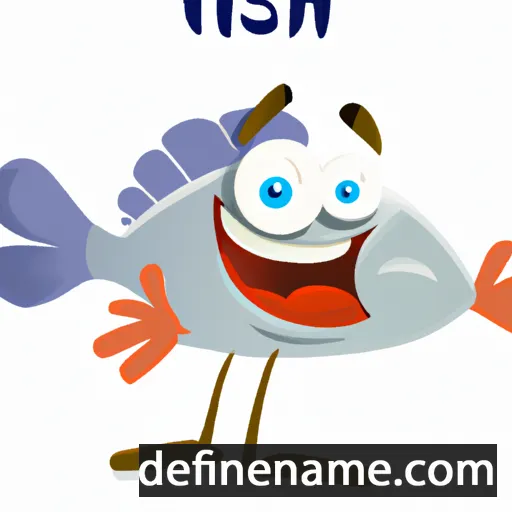 cartoon of the name Ilish