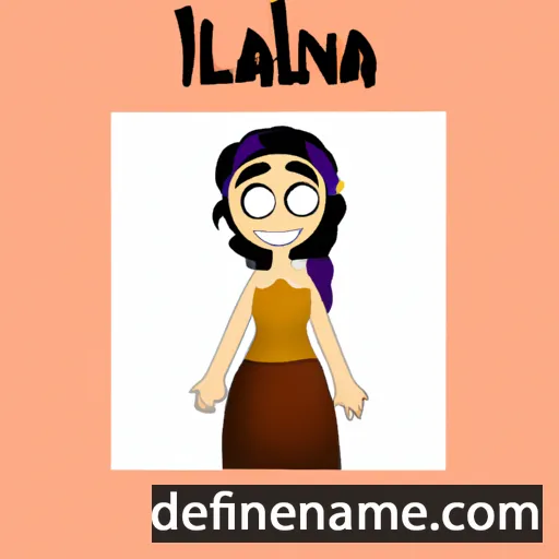 Illana cartoon