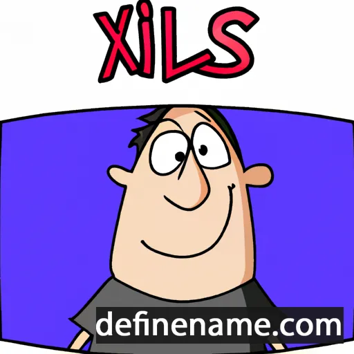 cartoon of the name Illias