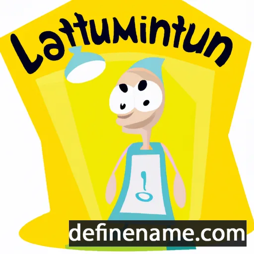 cartoon of the name Illuminat