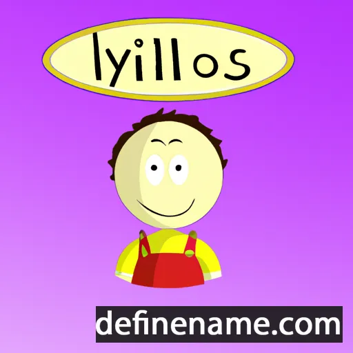 cartoon of the name Illyrios