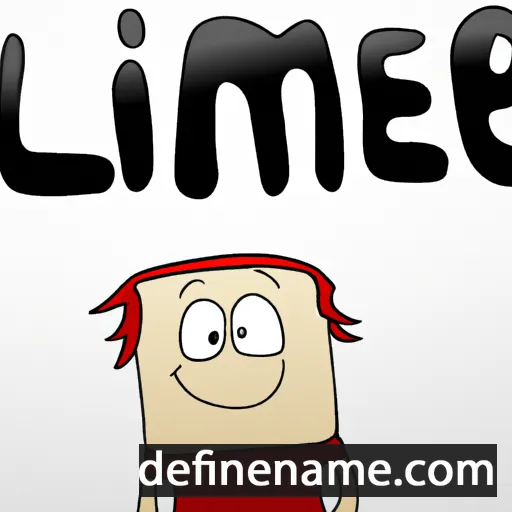 cartoon of the name Ilme